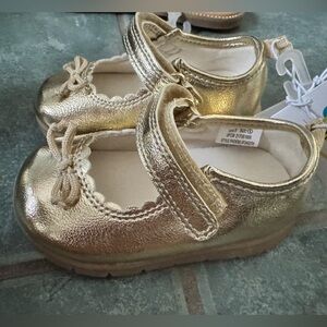 Carter’s Just One You Gold Phoee Shoes